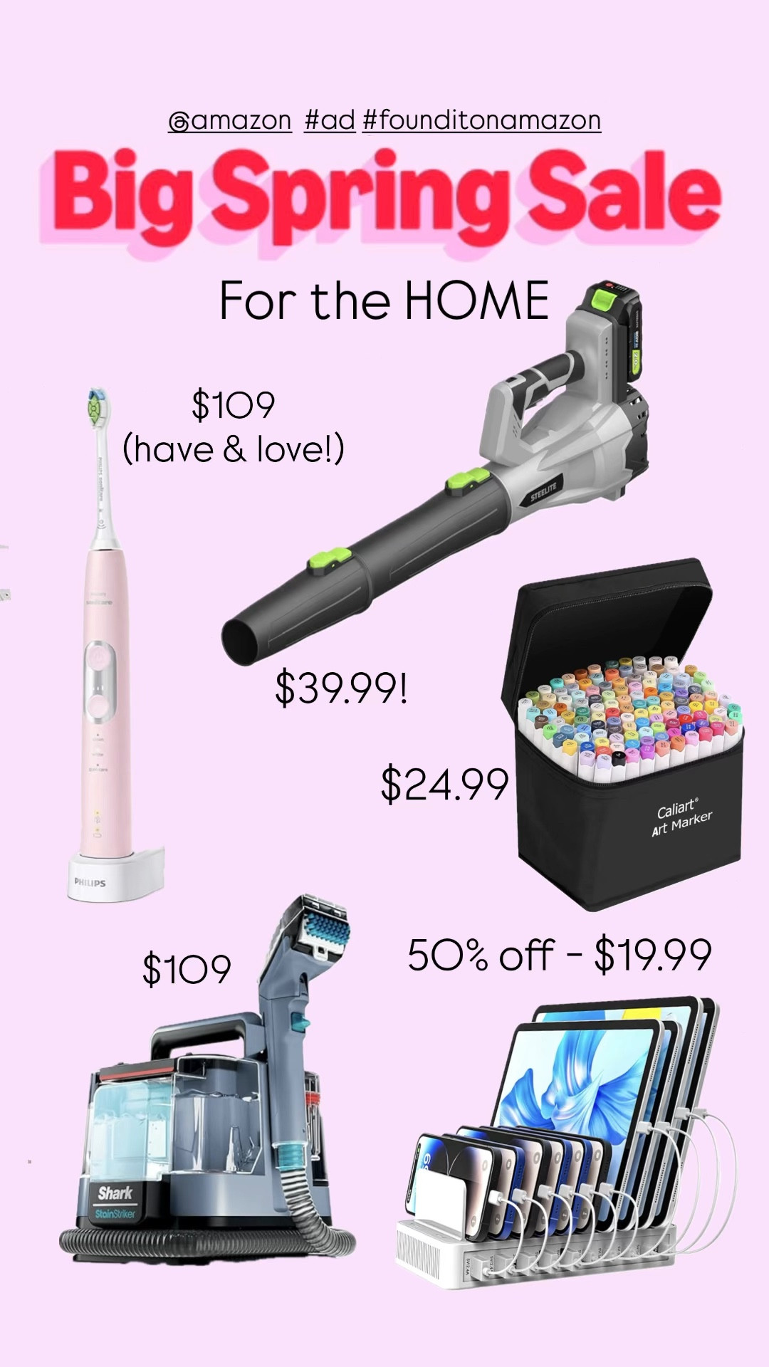 @amazon is bringing us home goods for waaay less! #ad #founditonamazon