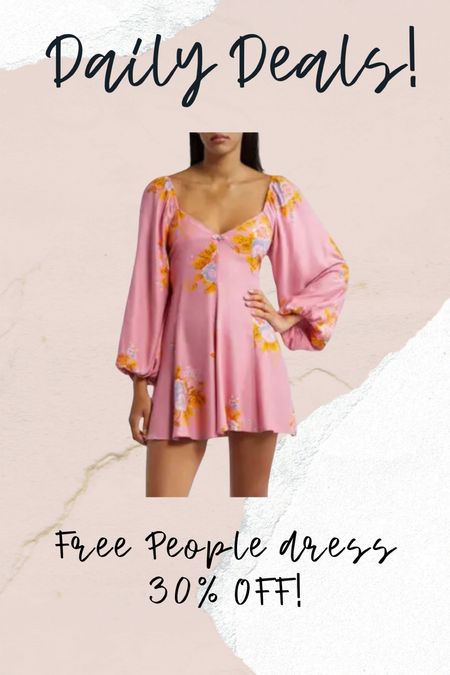 Free People dress on sale 

#LTKSaleAlert #LTKFindsUnder100 #LTKStyleTip