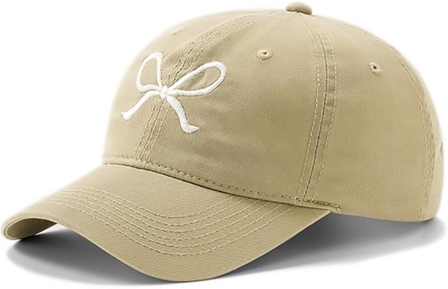 Trendy Bow-Tie Baseball Cap for Women and Men Trucker Hats Y2k Adjustable Fashion Sun Hat with Vi... | Amazon (US)