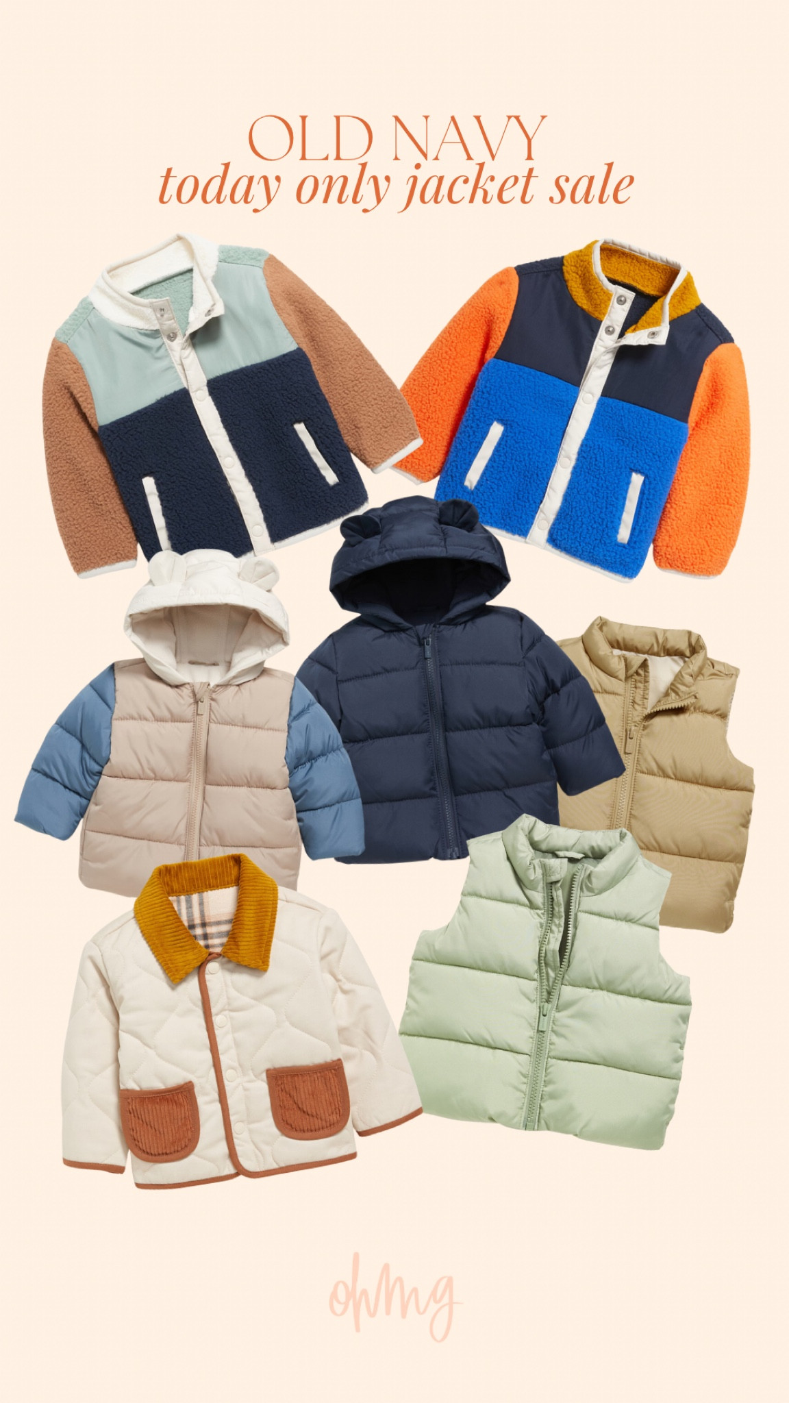 $12-$20 jackets today only at Old Navy!!

#LTKSaleAlert #LTKKids #LTKBaby