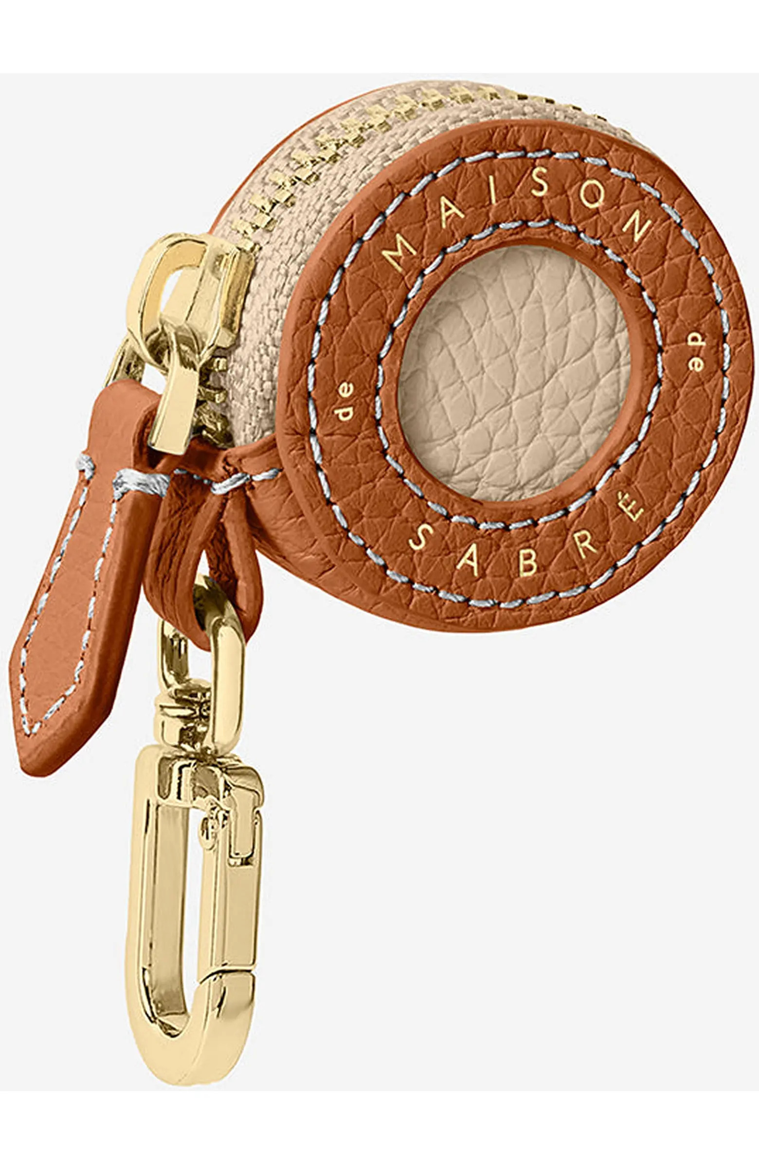 MAISON de SABRÉ Leather AirTag Charm | Nordstrom | Nordstrom