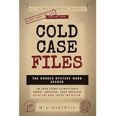 Cold Case Files: The Murder Mystery Word Search Puzzle Book: 120 Crime Scenes to Investigate — ... | Amazon (US)