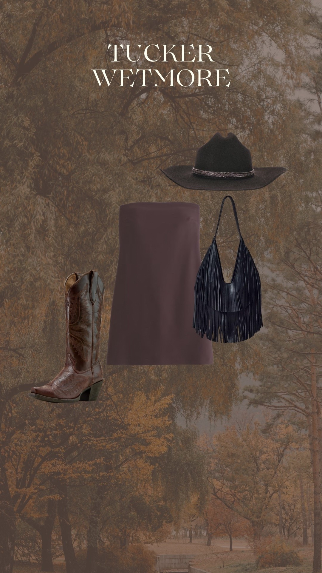 Tucker wetmore concert outfit Inspo