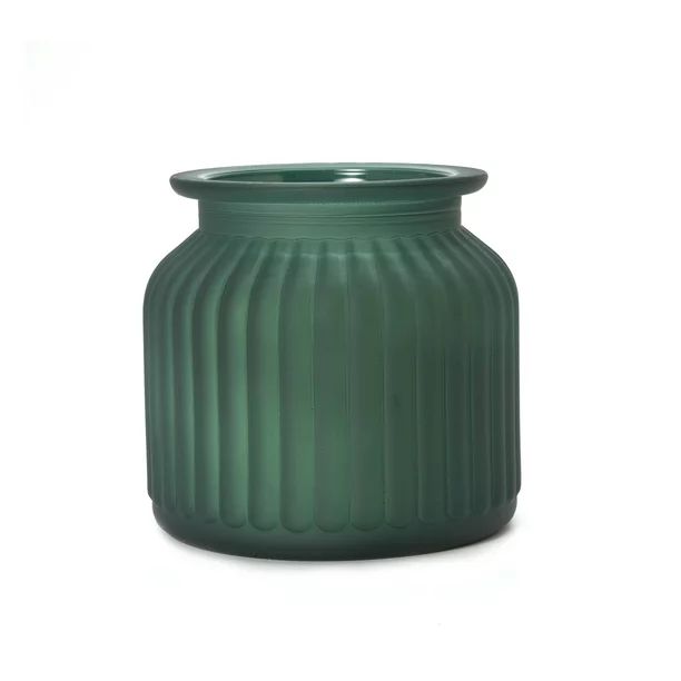 Cypress & Rosemary Frosted Glass 18oz Scented Single-Wick Jar Candle - Walmart.com | Walmart (US)