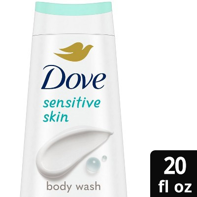 Dove Sensitive Skin Body Wash Gentle Hypoallergenic Formula 24hr Lotion-Soft Skin - 20 fl oz | Target