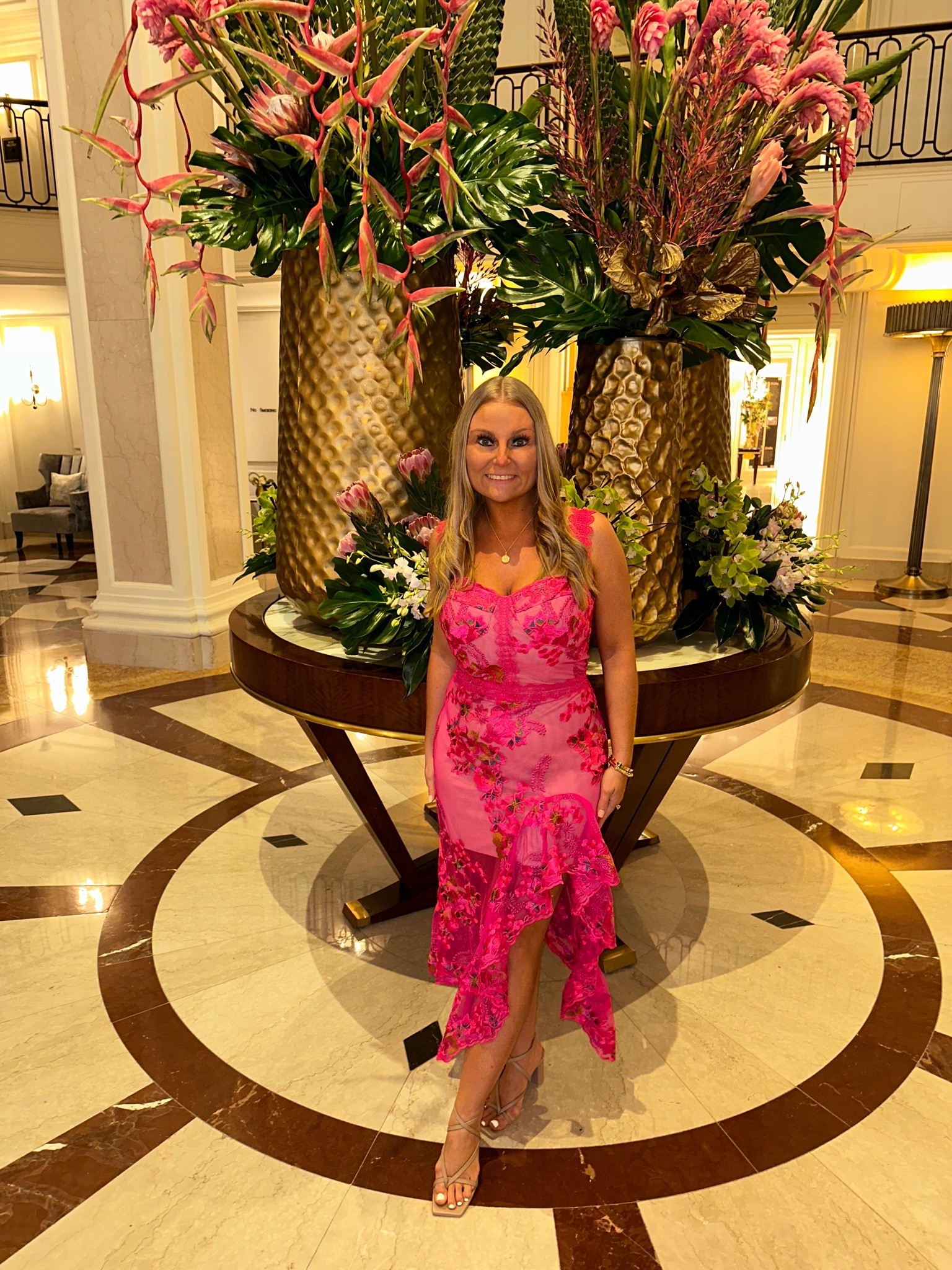 knee length dresses for ladies All About You Fuchsia Pink Midi Dress, X-Large - The Mint Julep Boutique