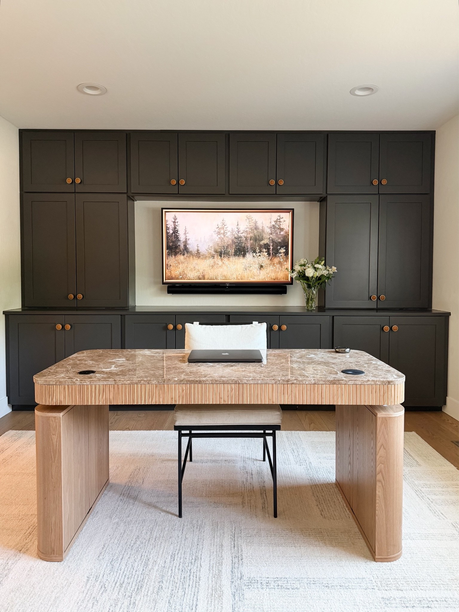This desk! It’s really everything I dreamed of 🥹 Yoi can stand or sit and the marble desktop / wood tone and details are stunning! 

It’s from Hulala Home - can’t tag it here on LTK but you can search Baggio Desk 🤍

#LTKHome #LTKWorkwear