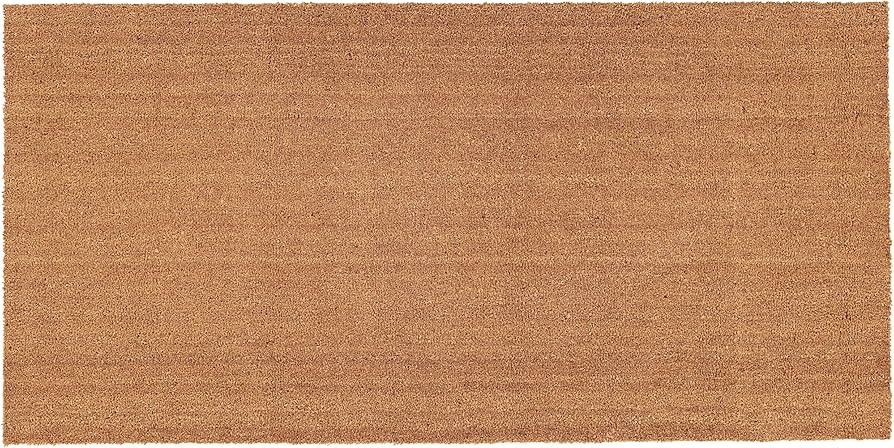 Calloway Mills 153553048 Natural Coir with Vinyl Backing Doormat, 30" x 48", Natural | Amazon (US)