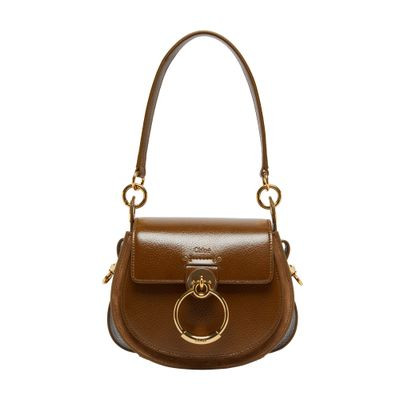 Tess grained and suede leather bag | 24S US