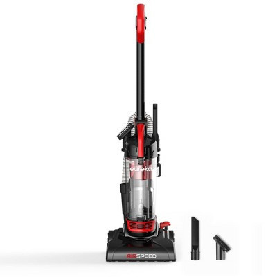 Eureka AirSpeed Compact Upright Vacuum: Bagless, Washable Foam Filter, 10.5" Cleaning Path, 18' Cord, 2.7L Capacity, Red | Target