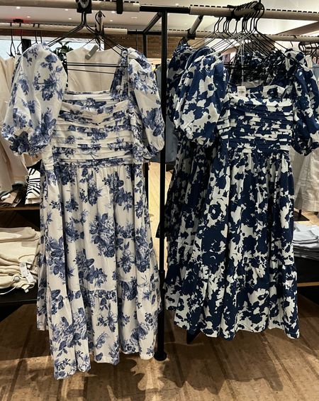 Spring is here and so are pretty floral dresses! This is a mini and midi floral dress. They also come in other prints. 💙🤍

#LTKover40 #LTKwedding
