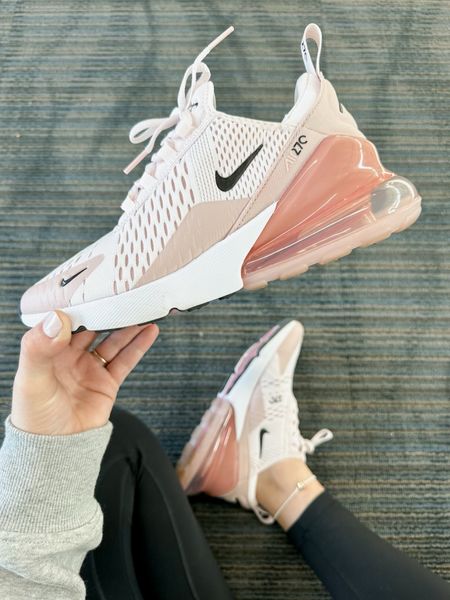 Obsessed with these pink Nikes! Would make the cutest valentines gift and are  so cute for spring. 
Nike air max 270 casual shoes for travel
#nikebabes #ootd

#LTKFind #LTKstyletip #LTKshoecrush