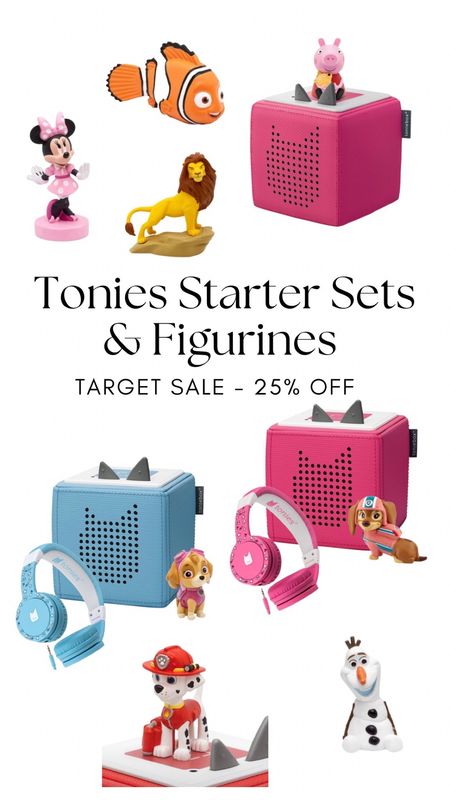 Tonies box bundles and figurines on sale at Target now! ✨ - get it before it sells out!

#LTKkids #LTKsalealert #LTKCyberWeek