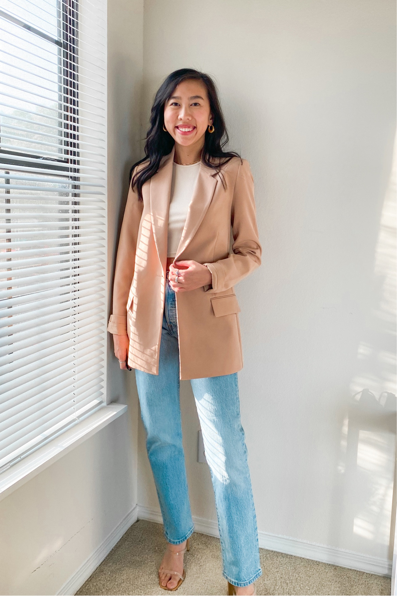 Blazer (XXS), Levi’s jeans (25), Amazon fashion, workwear, Levi’s denim, blazer, workwear staples, spring fashion 

#LTKworkwear #LTKSeasonal #LTKunder50