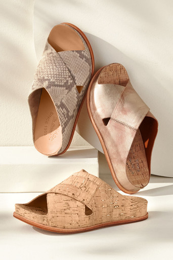 Kork-Ease Tutsi Crossband Slide | Soft Surroundings