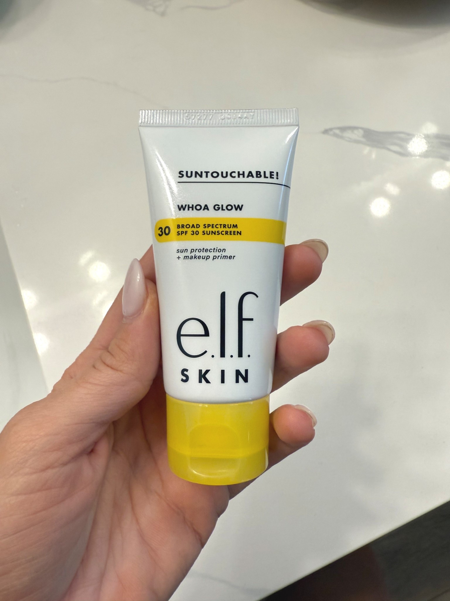 Love this primer with spf 30 I wear the color sunbeam - e.l.f. SKIN Suntouchable Whoa Glow SPF 30 Sunscreen & Makeup Primer | For A Glowy Finish | Made With Hyaluronic Acid | Vegan & Cruelty-Free | Sunbeam - Amazon

#LTKBeauty #LTKFindsUnder50 #LTKStyleTip