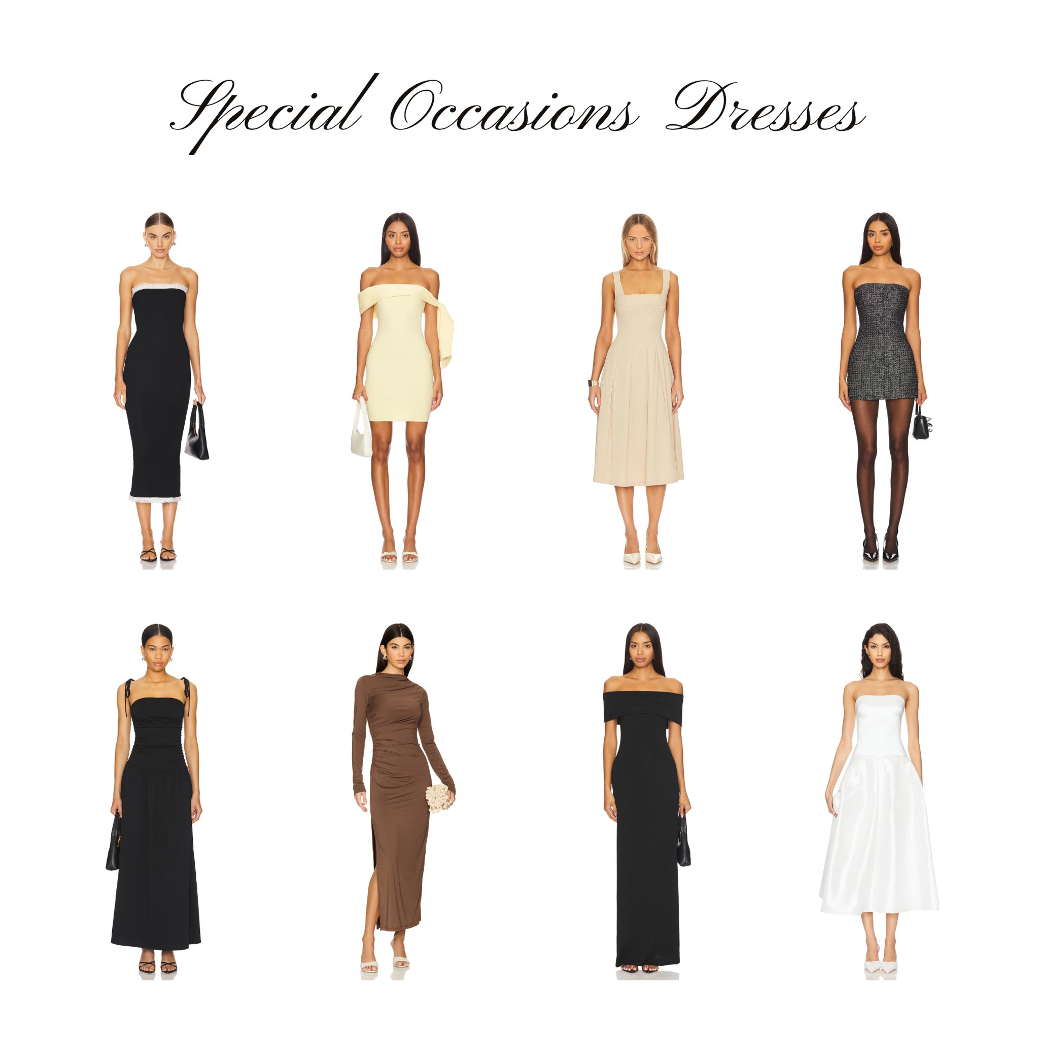 For those unforgettable moments, choose a dress from Revolve that speaks elegance, sophistication, and just the right amount of flair. #effortlesschic

#LTKSeasonal #LTKFindsUnder100 #LTKStyleTip