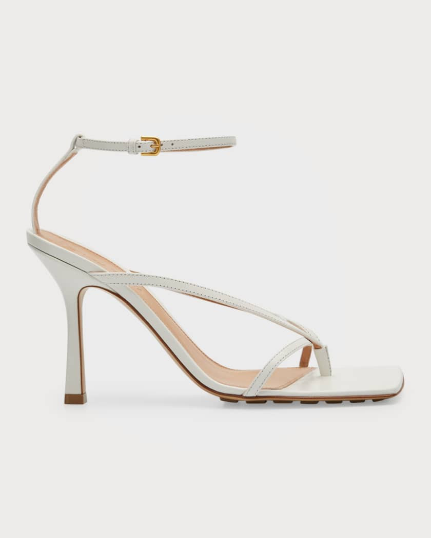 Bottega Veneta Multi Strap Stretch High-Heel Sandals | Neiman Marcus