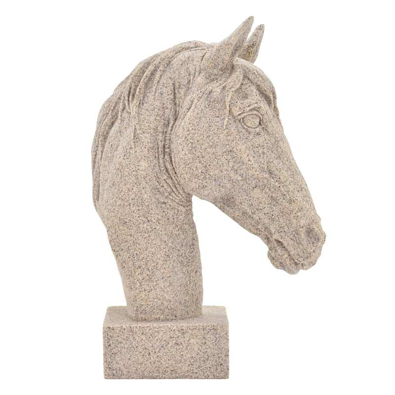 Brown Resin Horsehead Figurine, 12" | At Home