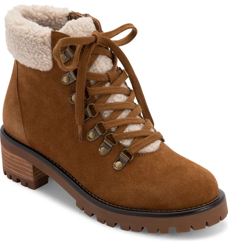 Melissa Faux Shearling Cuff Waterproof Boot | Nordstrom