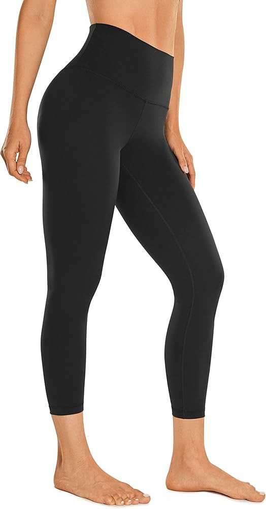 CRZ YOGA Butterluxe High Waisted Capris Workout Leggings for Women 23'' - Lounge Leggings Buttery... | Amazon (US)