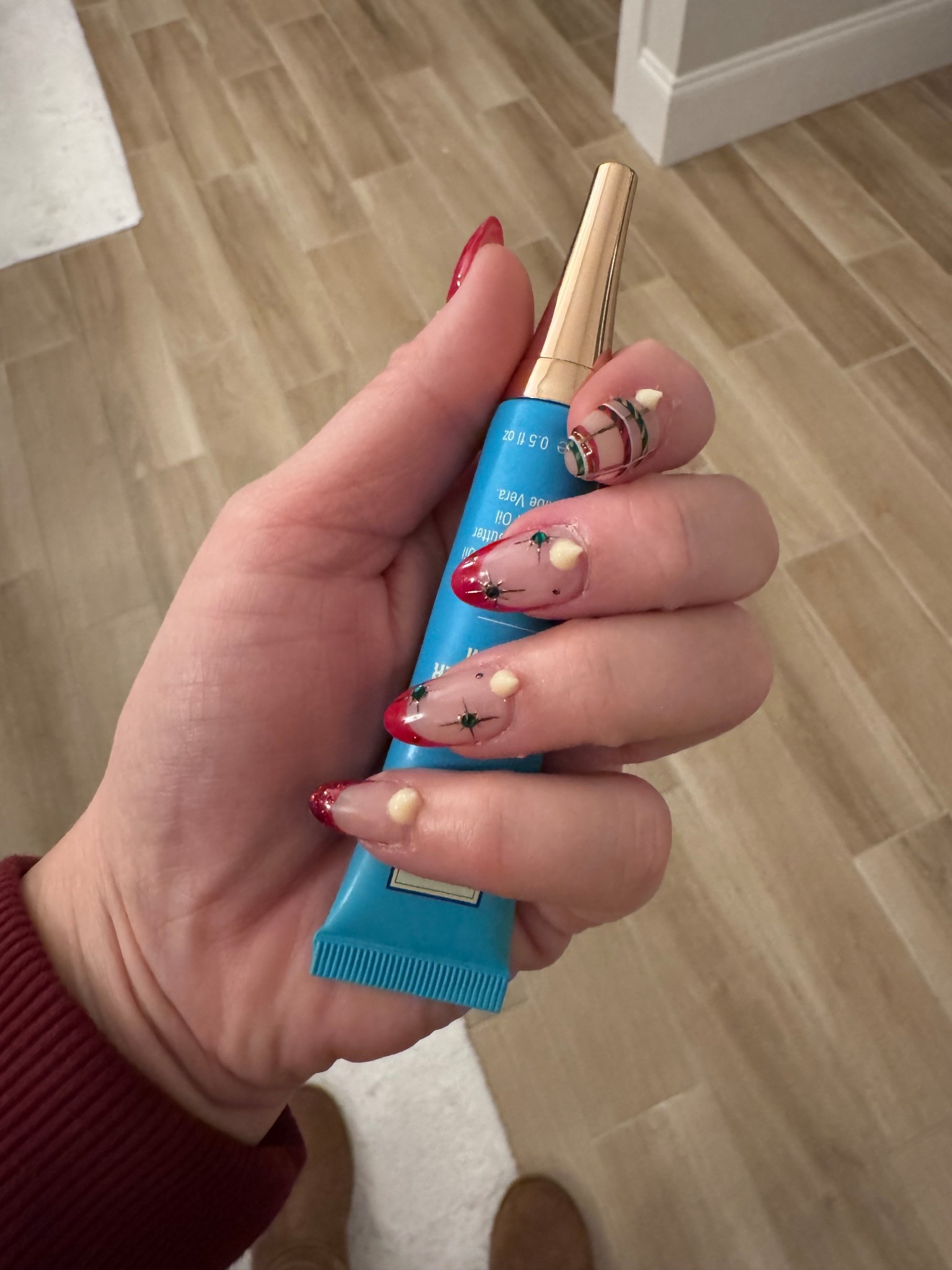 Put this on my nails every night bf bed!  Soaks in and makes my nail beds super hydrated!  

Nail art, nail inspo, nail care, hand care, self care, amazon finds, how to care for your cuticles, cuticle lotion, lotion for your cuticles, non oily lotion for your cuticles, cuticle moisturizer 

#LTKBeauty #LTKGiftGuide #LTKselfcare