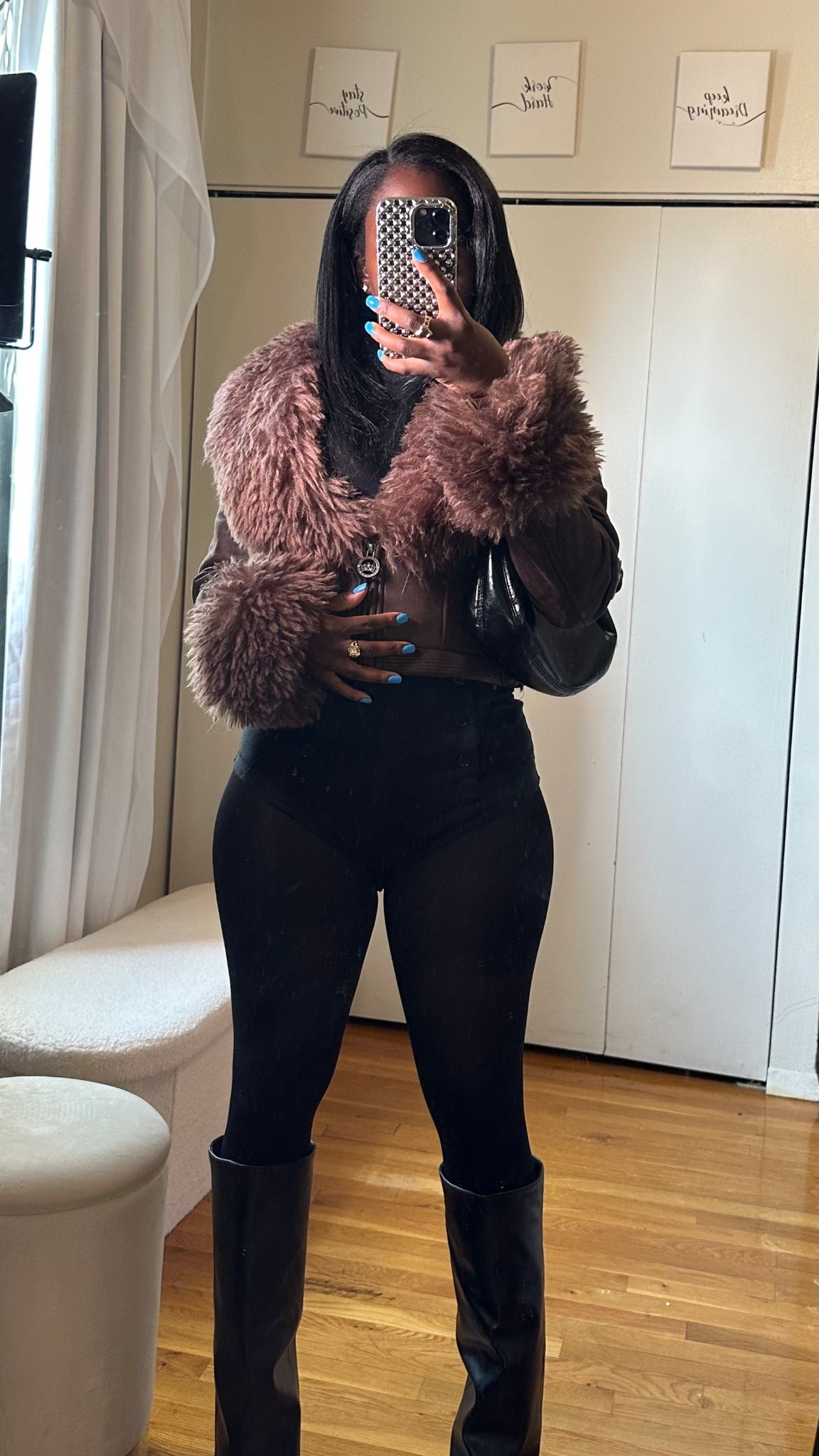 Brown Moto Jacket is from Dolls Kill  couldn’t tag =[
Linked is another similar option 