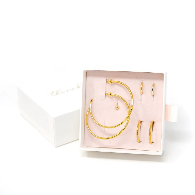 The Essentials Slim Earring Set | The Sis Kiss
