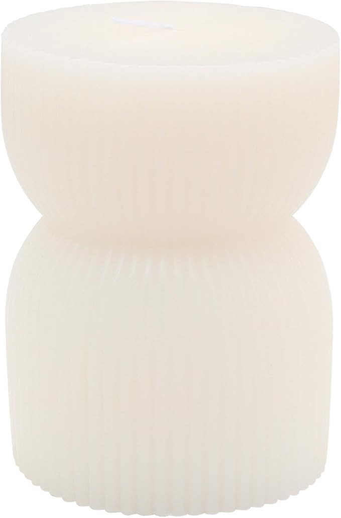 4" Ribbed Scented Pillar Candle by Ashland® - Spring Candle | Amazon (US)