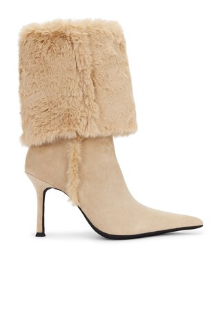Jeffrey Campbell fennec-F boot In beige | Revolve Clothing (Global)