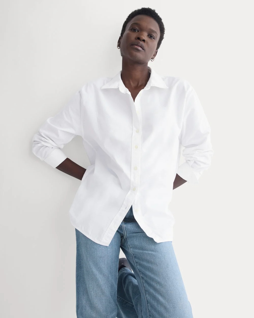 Everyday Oxford Shirt | White | Everlane