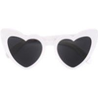 Saint Laurent Eyewear New Wave 181 LouLou sunglasses - White | Farfetch EU