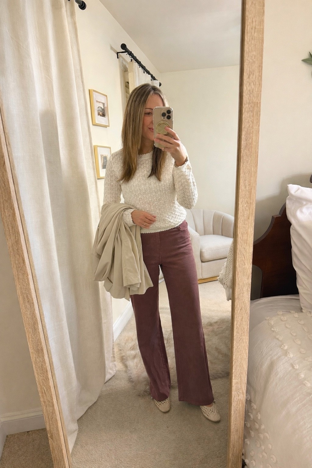 Soft neutrals and a little color for early spring. 

#9to5 #workingmom

#LTKOver40 #LTKootd #LTKSeasonal