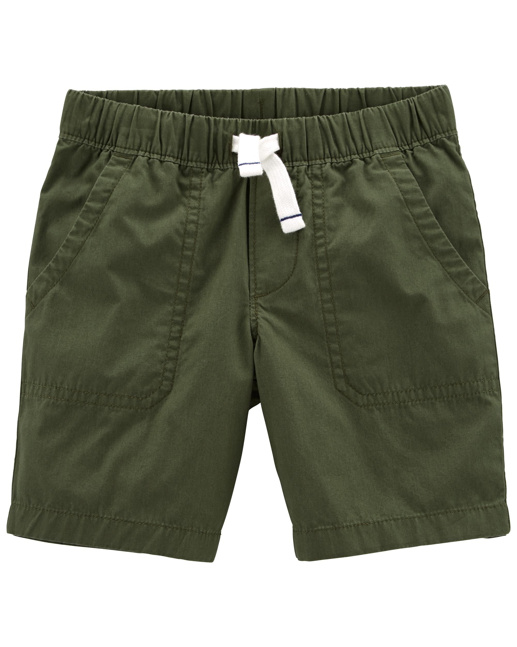 Toddler Pull-On Woven Shorts | Carter's