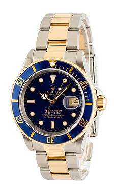 Bob's Watches Rolex 40Mm Submariner 16613 in Two Tone Blue "Bluesy" from Revolve.com | Revolve Clothing (Global)