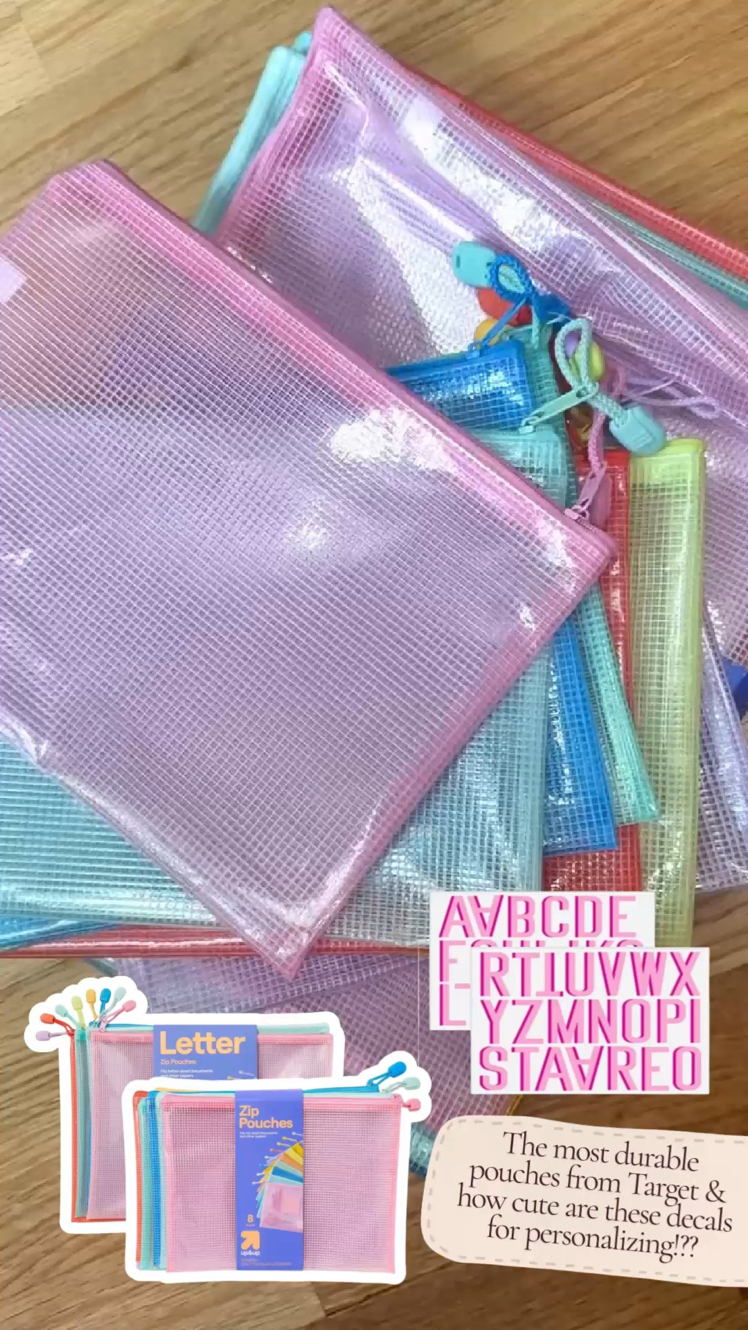 Target pouches