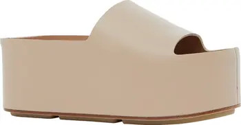 Burberry Alice Platform Leather Slide Sandal | Nordstrom | Nordstrom