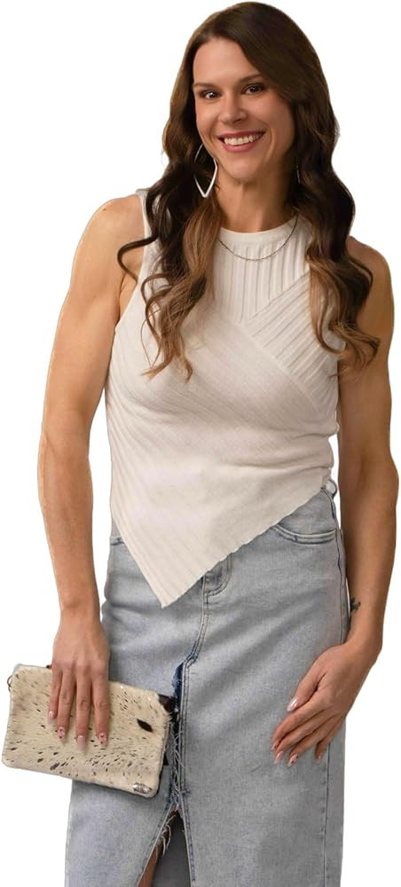 Asymmetrical Ribbed Tank | Amazon (US)