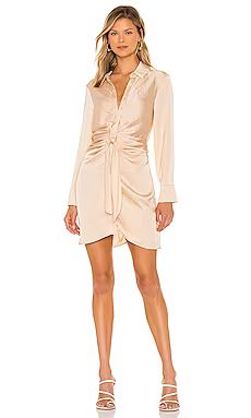 BB Dakota by Steve Madden Tie Curious Dress in Champagne from Revolve.com | Revolve Clothing (Global)