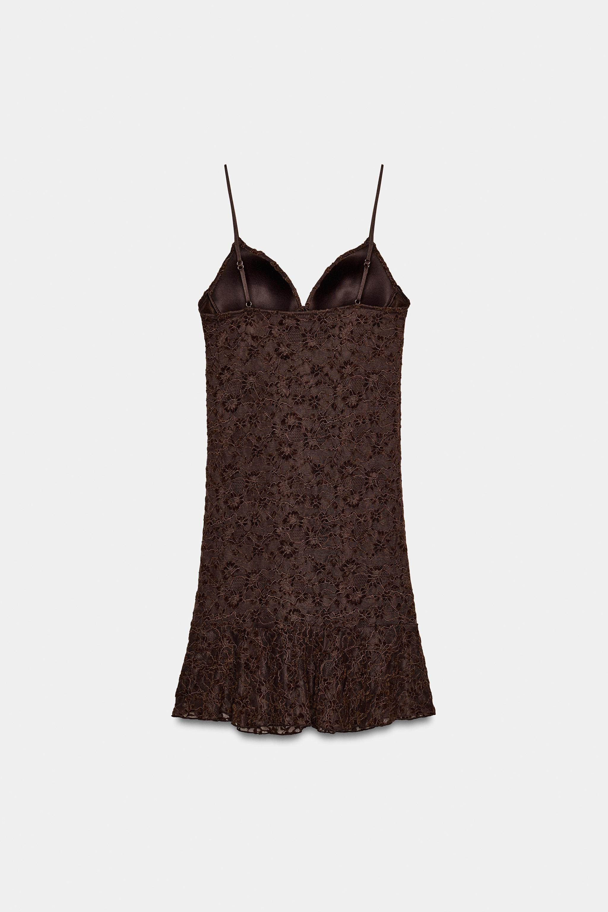 SHORT LACE DRESS | Zara UK