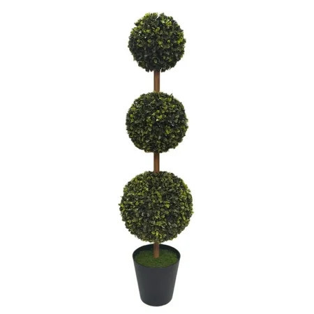 My Texas House 36" Ball Boxwood Topiary | Walmart (US)