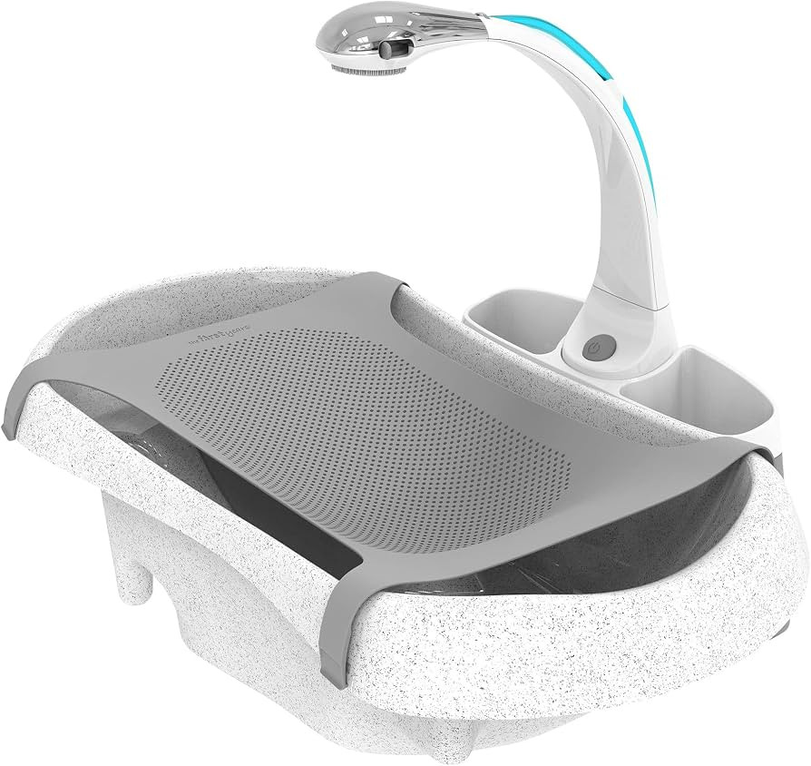 The First Years Rain Shower Baby Bathtub — Baby Spa for Newborn to Toddler — Includes Convert... | Amazon (US)