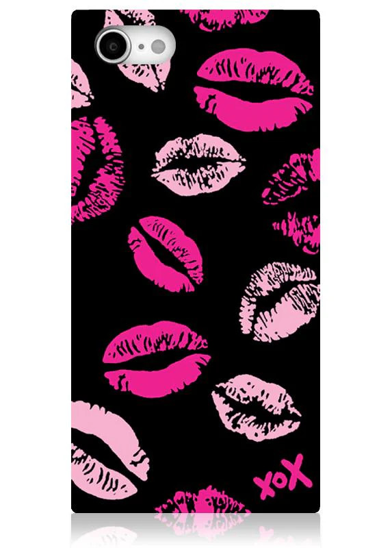 Betsey Johnson Lips Square Phone Case | FLAUNT