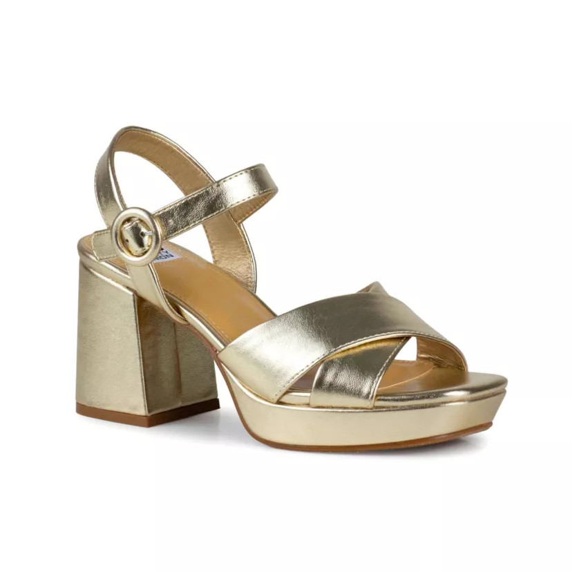 Emely, Platform Metallic Sandal | Belk