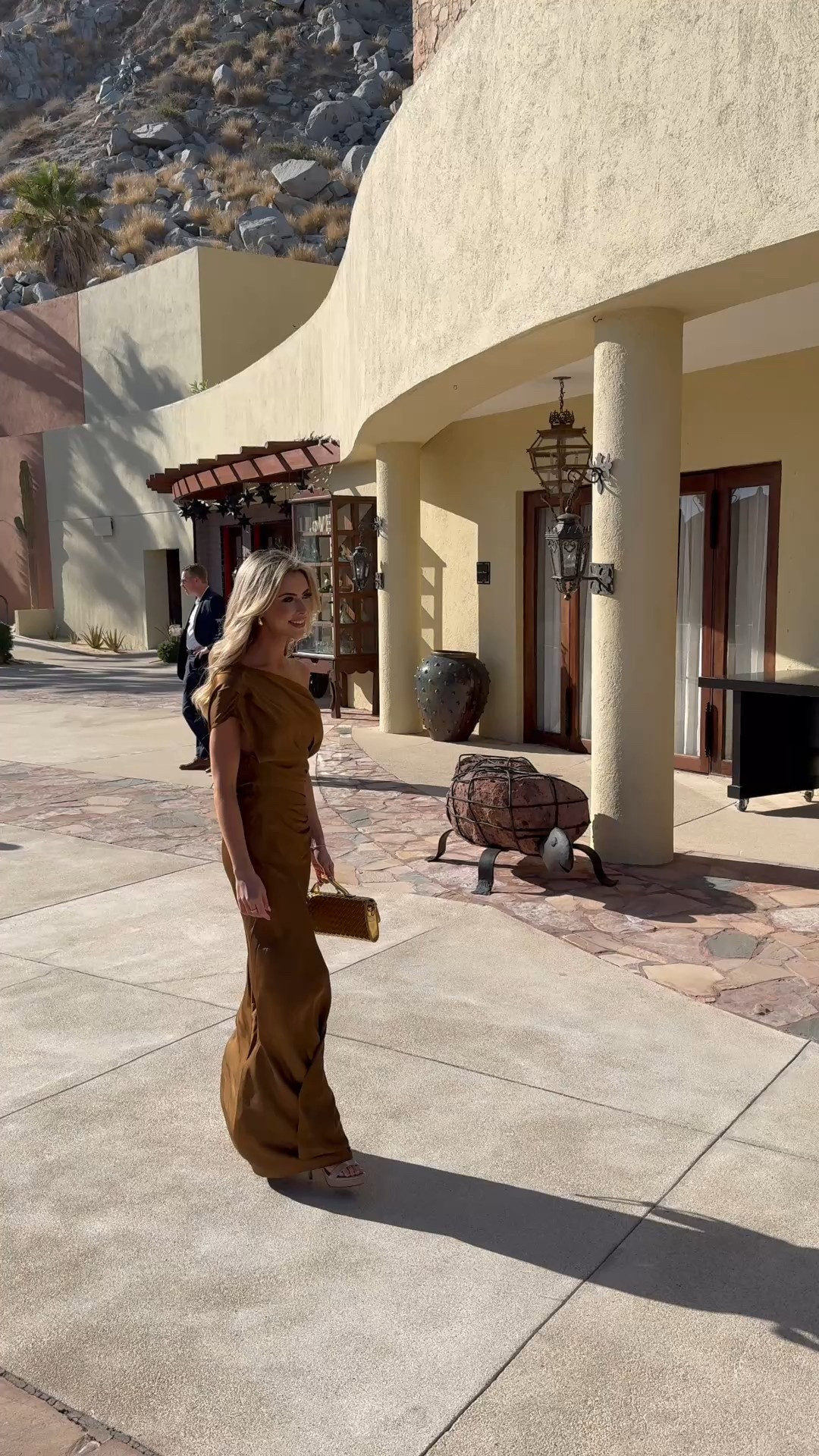 This dress in motion is even better 😍 #weddingguest 

#LTKStyleTip #LTKWedding