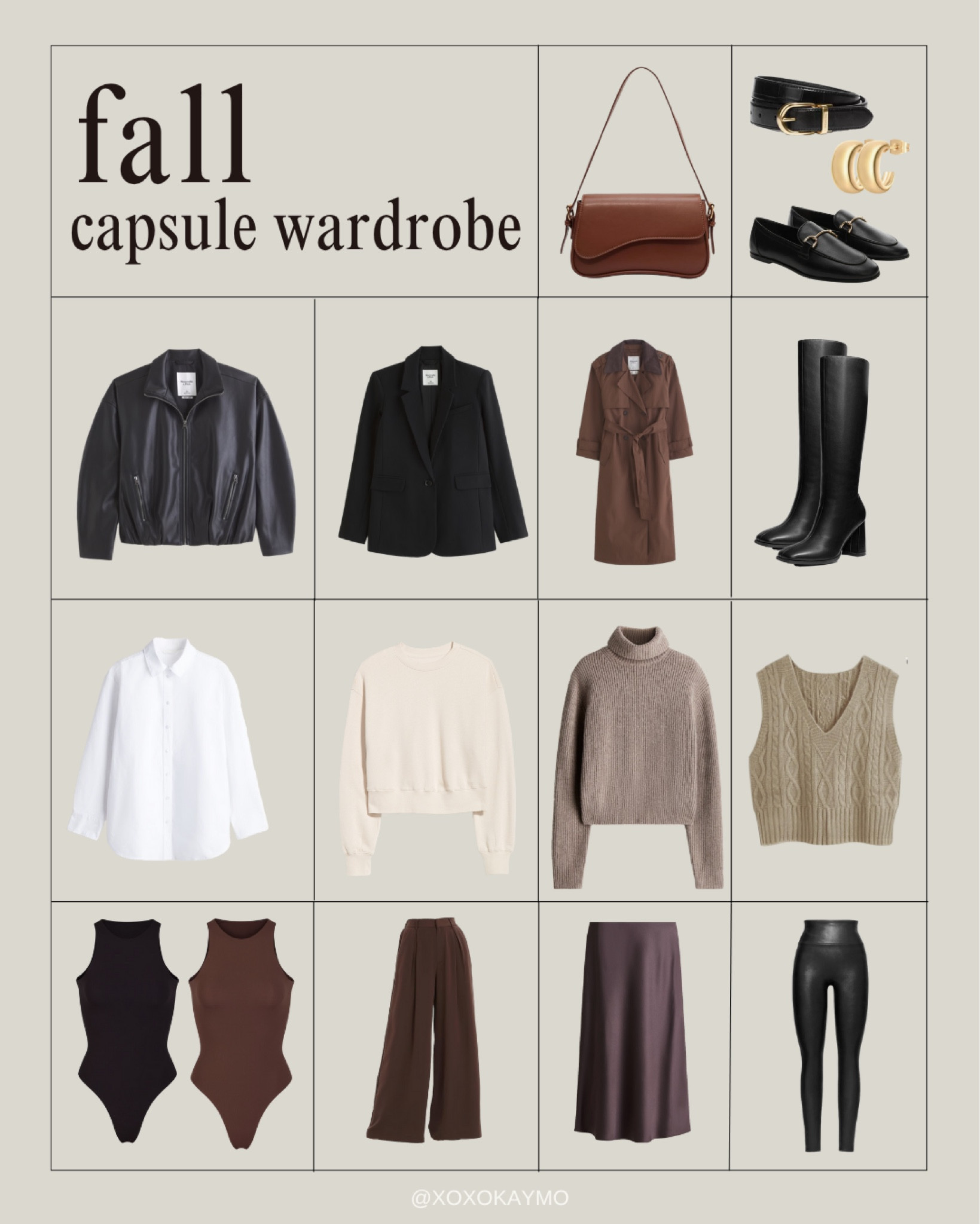 Plus size fall capsule wardrobe 

#LTKstyletip #LTKplussize #LTKSeasonal