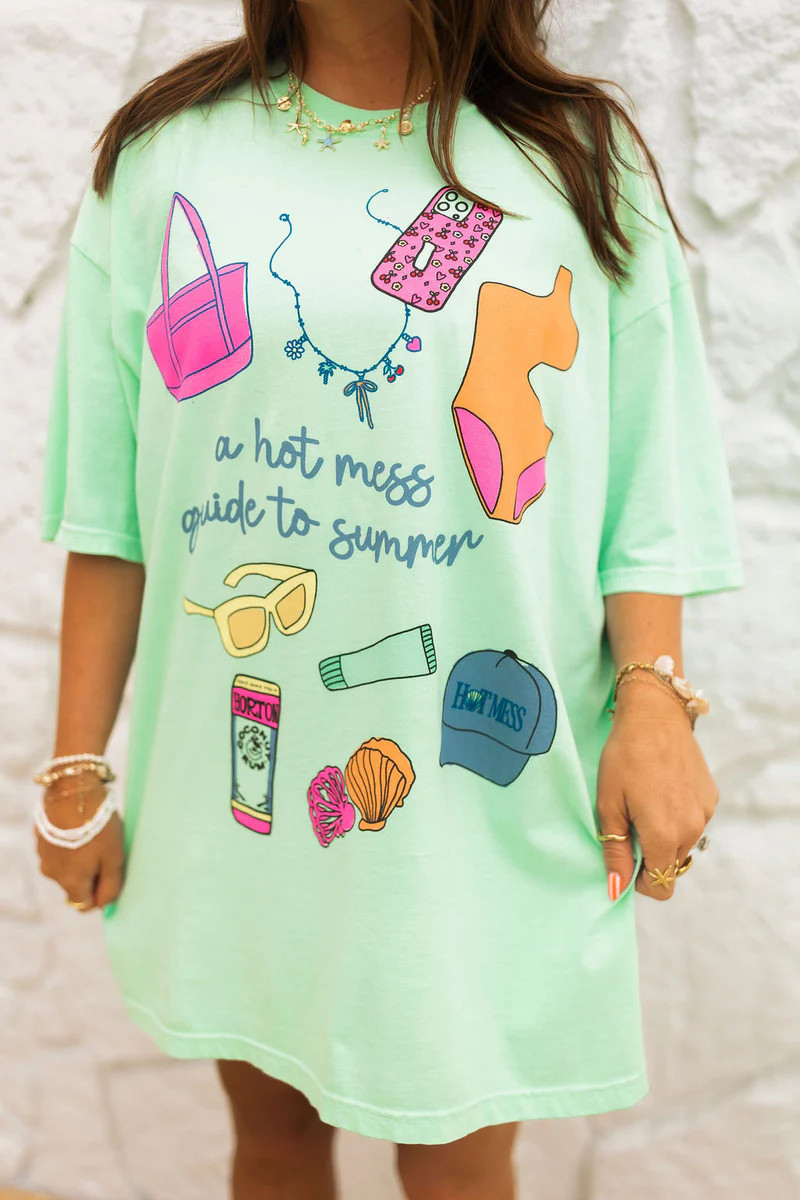 A Hot Mess Guide To Summer Tee | Shop Staykation