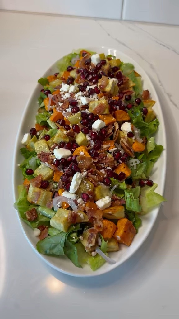 Let’s make a Fall Roasted Sweet Potato Salad!
Here’s the recipe ❤️
https://wolfcaster.kitchen/recipes/f/fall-roasted-sweet-potato-salad

#LTKdayinmylife #LTKfoodie #LTKHome