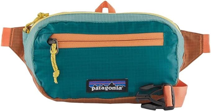 PATAGONIA Ultralight Black Hole Mini Hip Pack, Patchwork: Current Blue | Amazon (US)