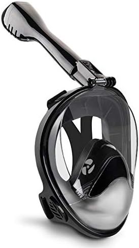 WATERFLY Snorkeling Mask Full Face Snorkel Mask with New Safety Breathing Dry Top System,180 Deg... | Amazon (US)